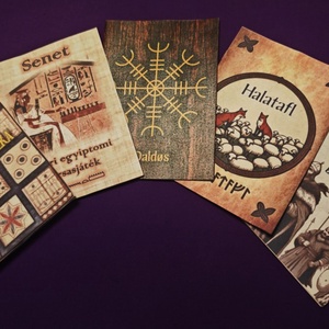 BRANDUBH középkori ír-viking sakk társasjáték - játék & sport - táblajáték és kártyajáték - társasjátékok - Meska.hu