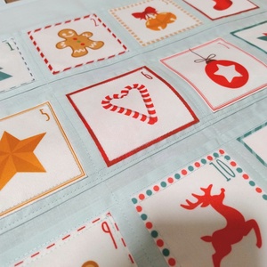 Adventi zsebes naptár (4.) - karácsony - adventi díszek - adventi naptár - Meska.hu