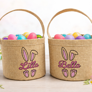 Húsvéti tojásgyűjtő kosár � névre szóló, egyedi! - ünnepi díszek, dekorációk - húsvéti díszek és dekorációk - húsvéti kosár - Meska.hu