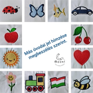 Ovis jel hímzés - játék & sport - ovis felszerelés - egyéb ovis kiegészítő - Meska.hu