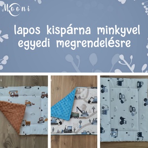 Lapos kispárna minkyvel, Játék & Sport, Ovis felszerelés, Ovis ágynemű, Varrás, MESKA