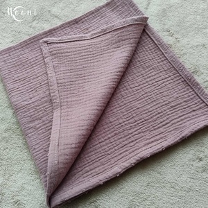 Dupla géz babakendő, textilpelenka (sötét mályva) - szépségápolás - pelenka & babaápolás - pelenka - Meska.hu