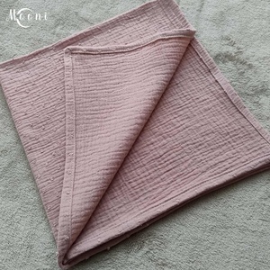 Dupla géz babakendő, textilpelenka (világos mályva) - baba - mama - pelenkázó, babafürdető kellékek - pelenka - Meska.hu