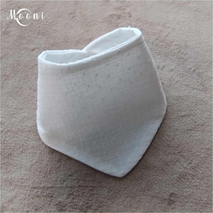 Dupla géz / waffle nyálkendő (fehér), Ruha & Divat, Babaruha & Gyerekruha, Előke & Nyálkendő, Varrás, MESKA