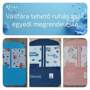 Vállfára tehető ruhás zsák, Játék & Sport, Ovis felszerelés, Ovis zsák, Varrás, MESKA