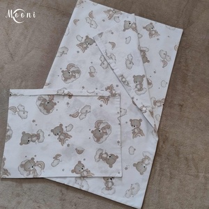 Kismackóm - Pamut ágyneműhuzat szett - otthon & életmód - babaszoba, gyerekszoba - baba ágynemű - Meska.hu