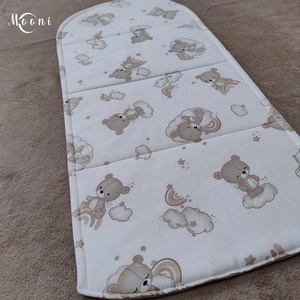 Kismackóm  Pamut babafészek betét - otthon & életmód - babaszoba, gyerekszoba - babafészek - Meska.hu