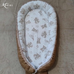 Kismackóm  Pamut babafészek - otthon & életmód - babaszoba, gyerekszoba - babafészek - Meska.hu