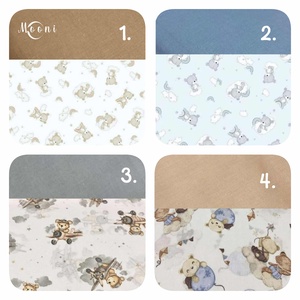 Pamut ágyneműhuzat szett - otthon & életmód - babaszoba, gyerekszoba - baba ágynemű - Meska.hu