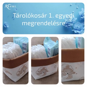 Tárolókosár 1., Otthon & Életmód, Babaszoba, gyerekszoba, Játéktároló, Varrás, MESKA
