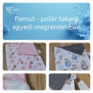 Pamut - polár takaró, Otthon & Életmód, Babaszoba, gyerekszoba, Baba ágynemű, Varrás, MESKA