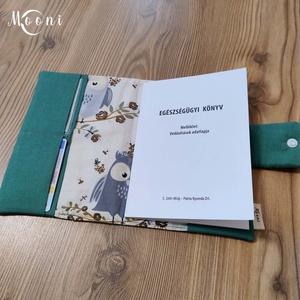 Baglyocskák � Gyermek egészségügyi kiskönyv borító - baba - mama - babaemlékek - egészségügyi kiskönyv borító - Meska.hu