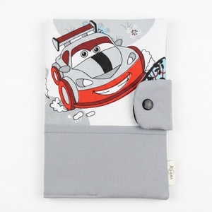 Autós mintás gyermek egészségügyi kiskönyv borító - baba - mama - babaemlékek - egészségügyi kiskönyv borító - Meska.hu