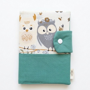 Baglyocskák � Gyermek egészségügyi kiskönyv borító, Baba - mama, Babaemlékek, Egészségügyi kiskönyv borító, Varrás, MESKA