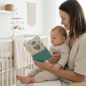 Baglyocskák � Gyermek egészségügyi kiskönyv borító - baba - mama - babaemlékek - egészségügyi kiskönyv borító - Meska.hu