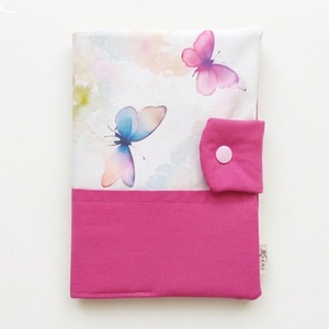 Pillangó mintás gyermek egészségügyi kiskönyv borító - baba - mama - babaemlékek - egészségügyi kiskönyv borító - Meska.hu