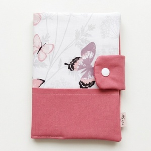 Pillangók mintás gyermek egészségügyi kiskönyv borító - baba - mama - babaemlékek - egészségügyi kiskönyv borító - Meska.hu