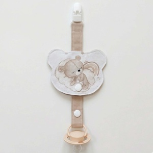 Kismackóm cumilánc � praktikus cumitartó babáknak - baba - mama - baba játékok - cumilánc - Meska.hu