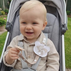 Kismackóm cumilánc � praktikus cumitartó babáknak - baba - mama - baba játékok - cumilánc - Meska.hu