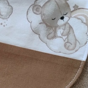 Kismackóm baba előke - baba - mama - szoptatási, etetési kellékek - partedli, előke - Meska.hu