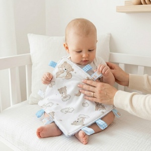 Kismackóm címke kendő � baba készségfejlesztő kendő - baba - mama - baba játékok - szundikendő, alvóka - Meska.hu