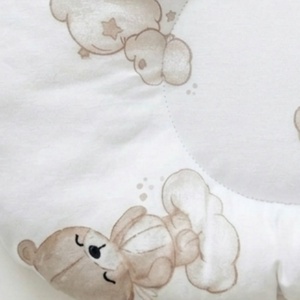 Maci formájú baba párna � kismackó párna - baba - mama - baba ágynemű - szett kiságyba - Meska.hu