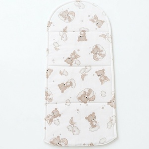 Kismackó mintás pamut babafészek betét, Baba - mama, Baba ágynemű, Babafészek, Varrás, MESKA