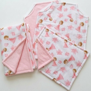 Hercegnős ovis kezdőszett pamut-polar � bölcsődei és óvodai ágynemű szett - Meska.hu