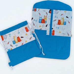 Cicás ovis ruhás zsák szett � bölcsődei és óvodai tornazsák szett - játék & sport - ovis felszerelés - ovis szett - Meska.hu