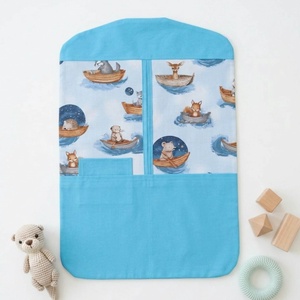 Kiscsónak mintás ovis ruhás zsák vállfára � vállfás ruhazsák bölcsibe és oviba, Játék & Sport, Ovis felszerelés, Ovis zsák, Varrás, MESKA