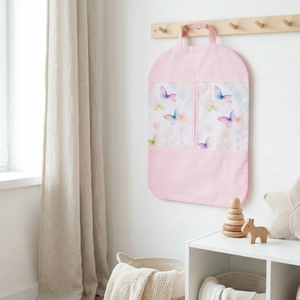 Pillangós ovis ruhás zsák akasztóval � füles ruhazsák bölcsibe és oviba - játék & sport - ovis felszerelés - ovis zsák - Meska.hu