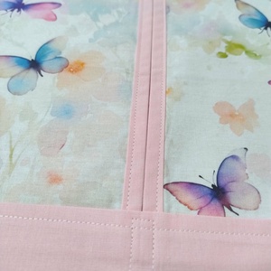 Pillangós ovis ruhás zsák akasztóval � füles ruhazsák bölcsibe és oviba - játék & sport - ovis felszerelés - ovis zsák - Meska.hu