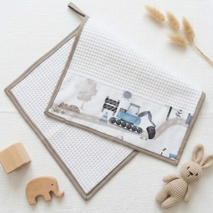 Munkagépes ovis törölköző � kéztörlő bölcsibe és oviba, Játék & Sport, Ovis felszerelés, Egyéb ovis kiegészítő, Varrás, MESKA