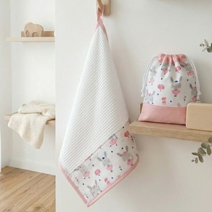 Nyuszis ovis tisztasági szett � bölcsődei és óvodai tisztasági csomag, Játék & Sport, Ovis felszerelés, Ovis szett, Varrás, MESKA