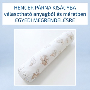 Henger párna kiságyba � babáknak - választható anyagból és méretben - Meska.hu