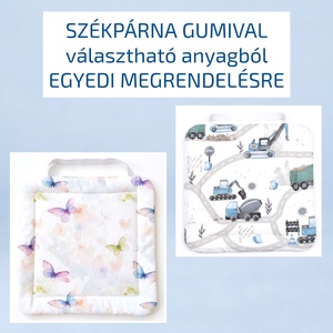 Székpárna gumival � ovis ülőpárna - egyedi megrendelésre - választható anyagból - Meska.hu