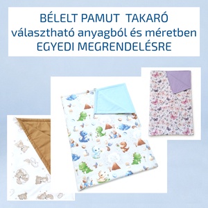 Bélelt pamut takaró � gyermek takaró - egyedi megrendelésre - választható anyagból és méretben - Meska.hu