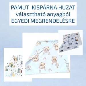 Pamut kispárna huzat � gyermek kispárna huzat - egyedi megrendelésre - választható anyagból - Meska.hu