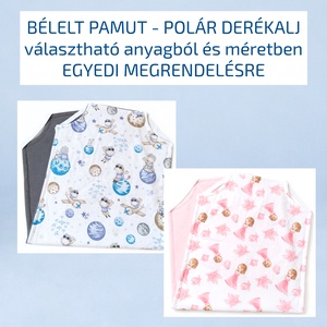 Bélelt pamut - polár derékalj � gumis ovis lepedő - egyedi megrendelésre - választható anyagból és méretben - Meska.hu