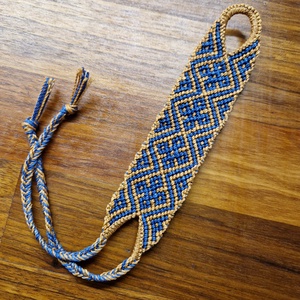 Luz do Már makrame karkötő, Ékszer, Karkötő, Fonott karkötő, Csomózás, MESKA