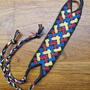 Tran�a do Destino, Ékszer, Karkötő, Fonott karkötő, Csomózás, MESKA