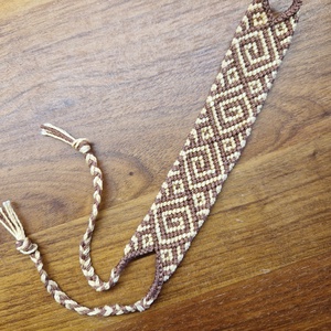 Labirinto de Mel, Ékszer, Karkötő, Fonott karkötő, Csomózás, MESKA