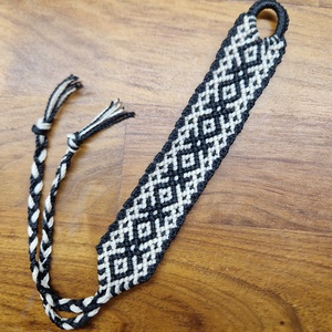 Teia do Destino makrame karkötő , Ékszer, Karkötő, Fonott karkötő, Csomózás, MESKA