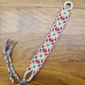 Alma Nómada makrame karkötő , Ékszer, Karkötő, Fonott karkötő, Csomózás, MESKA