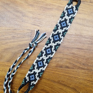 Olho da Paz makrame karkötő  - Meska.hu