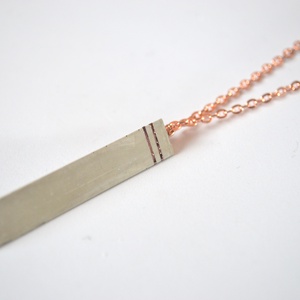 Csillogó beton nyaklánc - Meska.hu