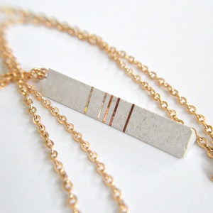 Elegáns beton nyaklánc -  - Meska.hu