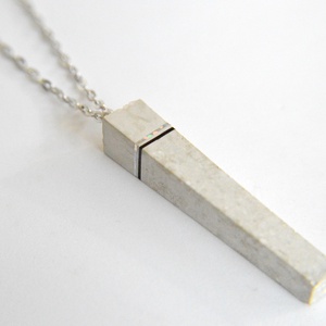 Elegáns beton nyaklánc - Meska.hu