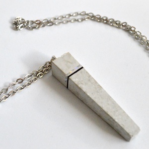 Elegáns beton nyaklánc -  - Meska.hu