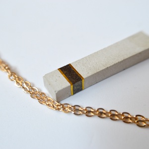 Elegáns, csillogó beton nyaklánc -  - Meska.hu